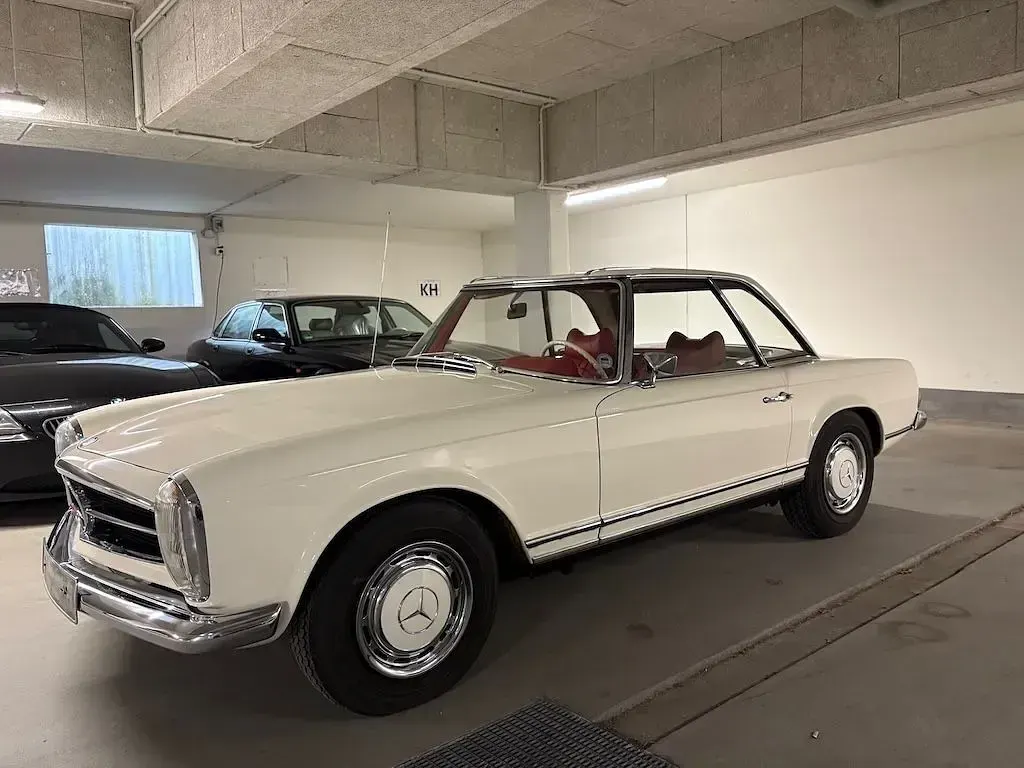 Gebraucht Mercedes SL280 170 PS (125 kW) 1969 Weiß uni 050 Cabrio