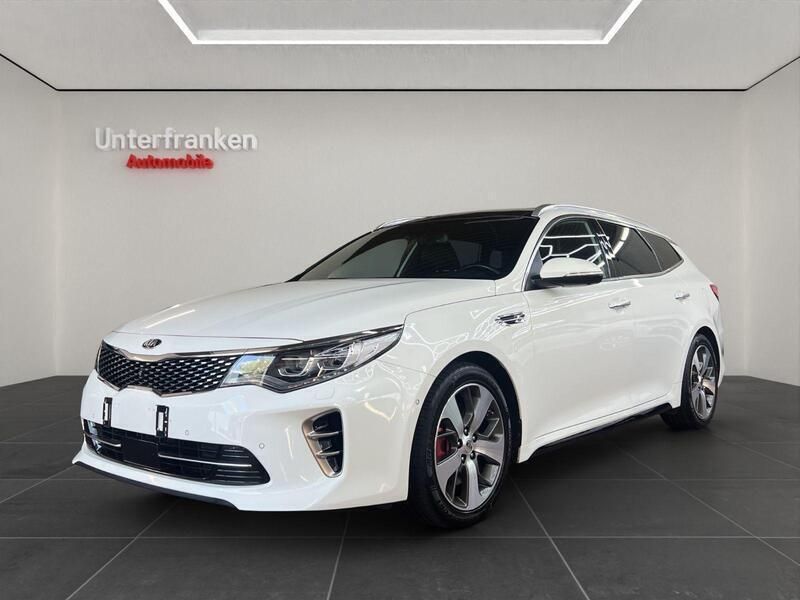 Weiß Gebraucht 2017 Kia Optima 3 Kombi | 17.750 € (Fairer Preis) - Bild 1/4