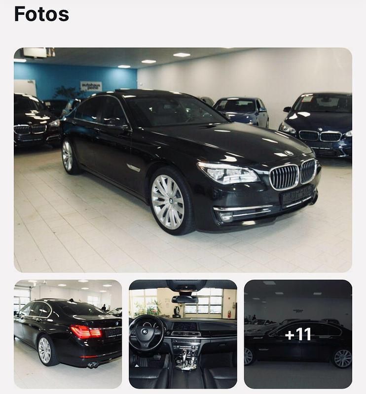 Gebraucht BMW 730 258 PS (189 kW) 2014 Schwarz Limousine