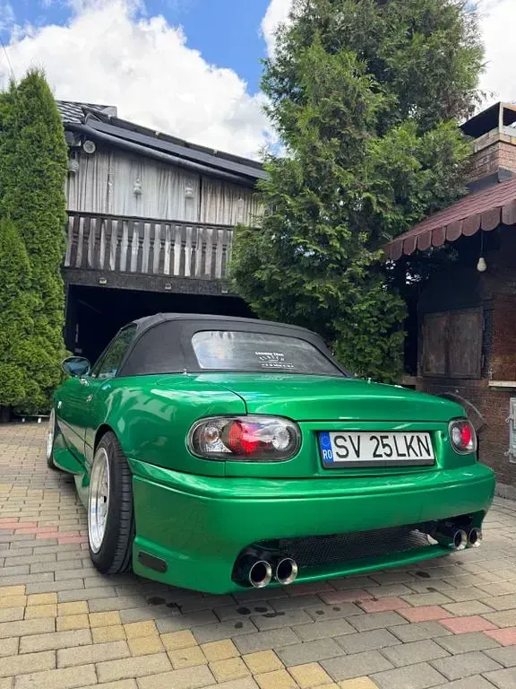 Gebraucht Mazda MX5 116 PS (85 kW) 1992 Grün Cabrio