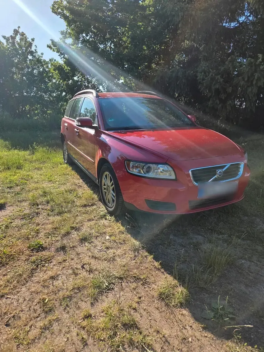 Gebraucht Volvo V50 2008 Rot Kombi