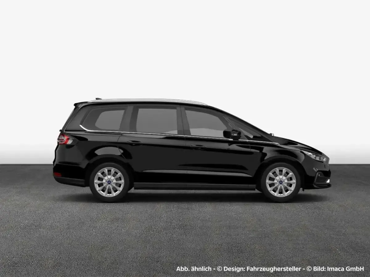 Gebraucht Ford Galaxy Titanium 150 PS (110 kW) 2022 Agate black metallic Van / Kleinbus