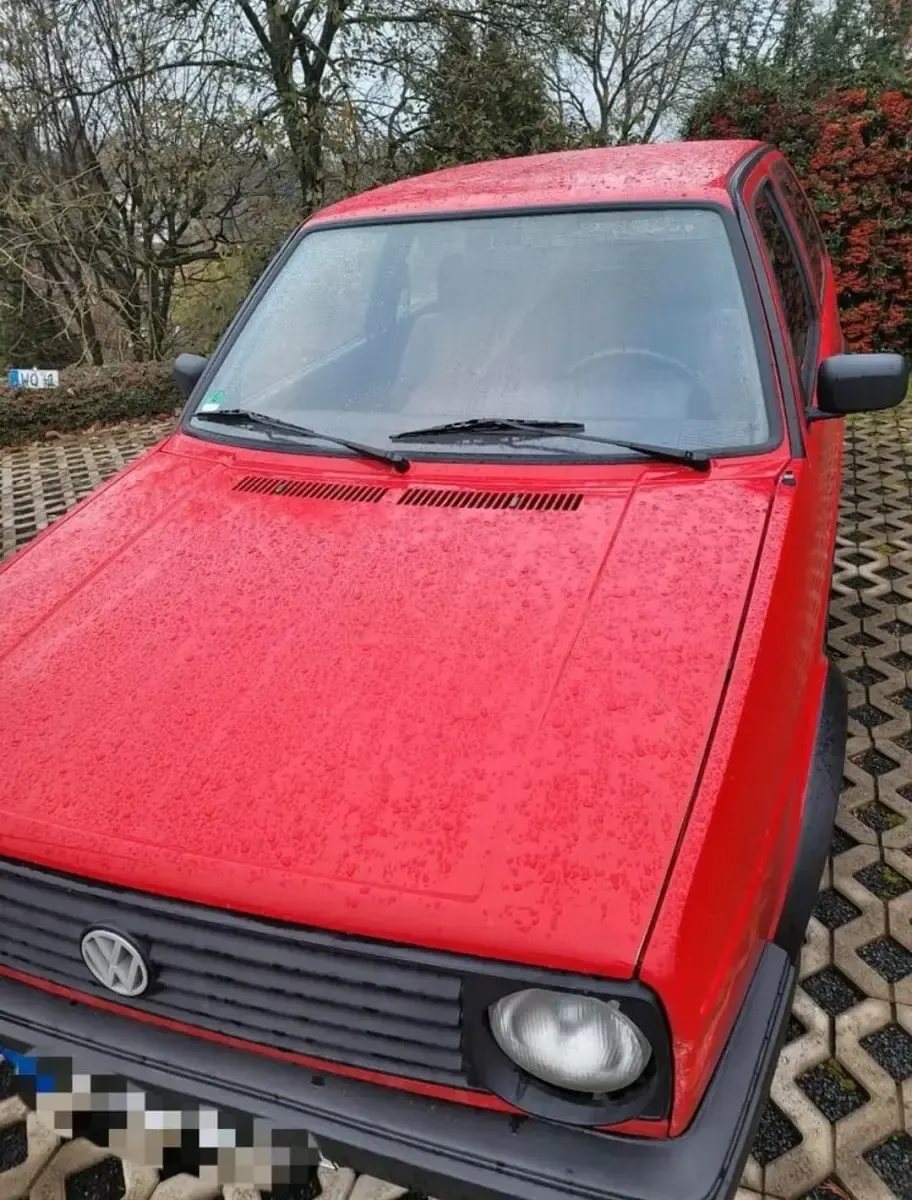 Brugt VW Golf II 69 HK (50 kW) 1990 Rød Hatchback