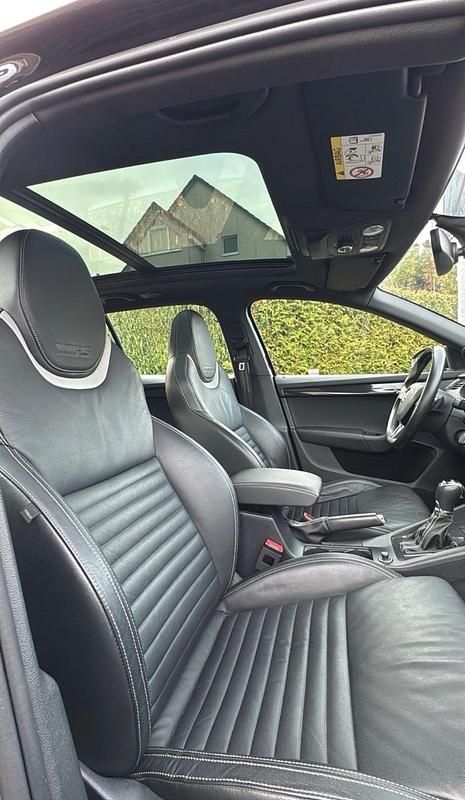 Gebraucht Skoda Octavia vRS 184 PS (135 kW) 2016 Schwarz Kleinwagen