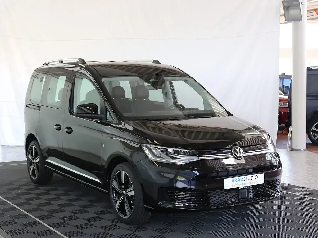 Neu VW Caddy Pro 122 PS (89 kW) 2025 Schwarz Van / Kleinbus