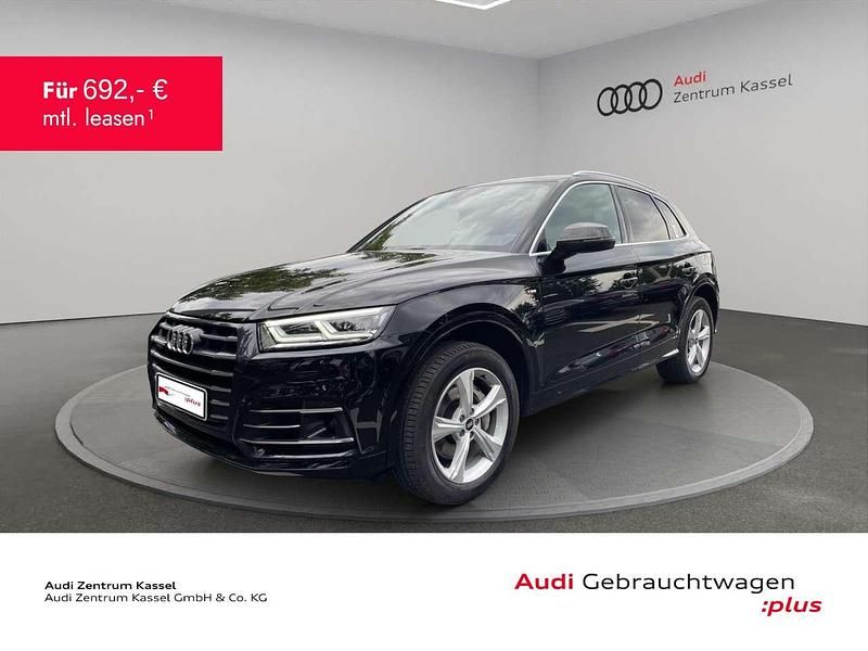 Mythosschwarz metallic Gebraucht 2020 Audi Q5 S-Line SUV | 32.490 € (Guter Preis) - Bild 1/2