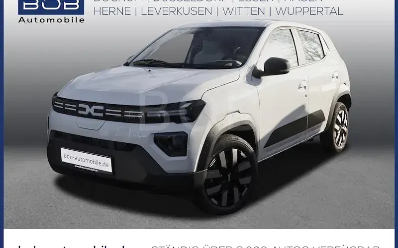 Käytetty Dacia Spring Expression 47 kW (65 HP) 2025 Valkoinen Viistoperä
