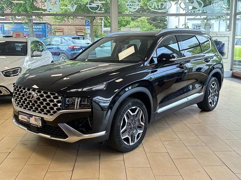 Abyss black / mic Gebraucht 2022 Hyundai Santa Fe SUV | 30.870 € (Superpreis) - Bild 1/4