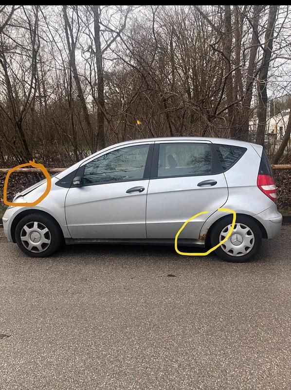 Silber Gebraucht 2004 Mercedes A170 Kleinwagen | 500 € (Fairer Preis) - Bild 1/4