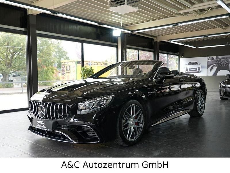 Schwarz Gebraucht 2018 Mercedes S63 AMG AMG Cabrio | 129.990 € - Bild 1/4
