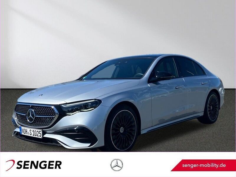 Silber Gebraucht 2025 Mercedes E220 AMG line Limousine | 75.970 € - Bild 1/4