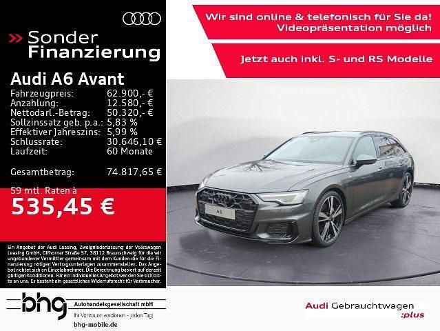 Grau Gebraucht 2025 Audi A6 S-Line Kombi | 62.900 € (Guter Preis) - Bild 1/4