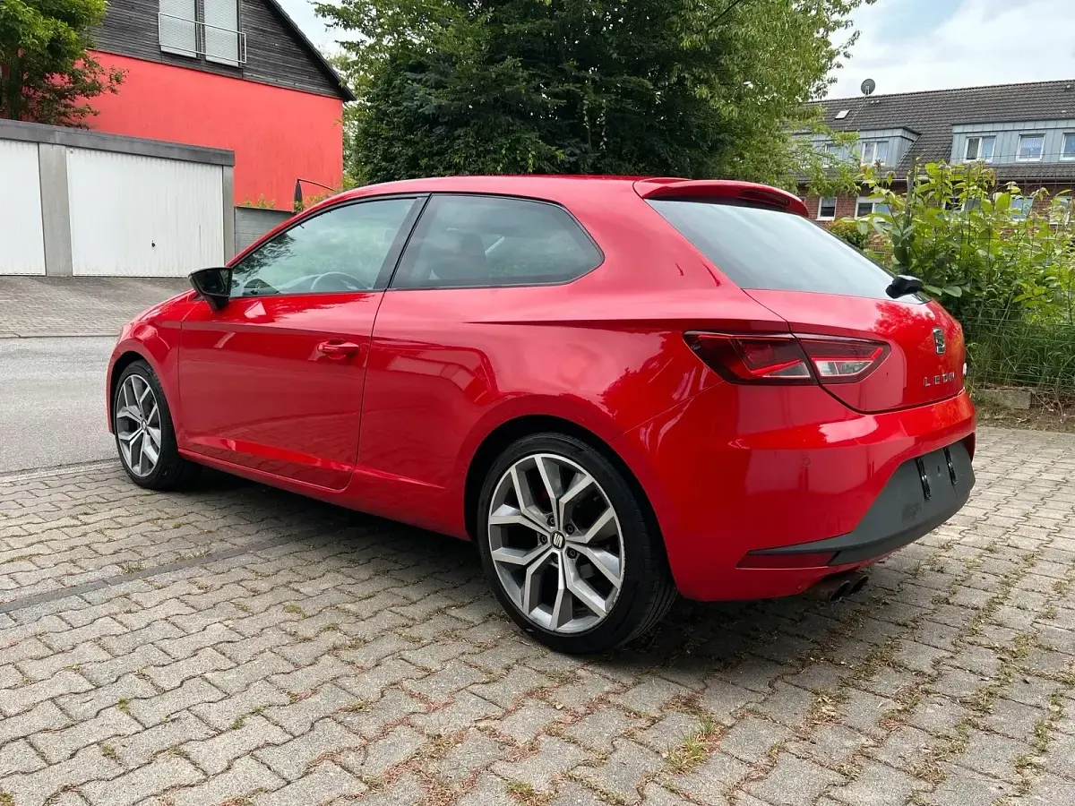 Gebraucht Seat Leon FR 122 PS (89 kW) 2013 Rot Kleinwagen