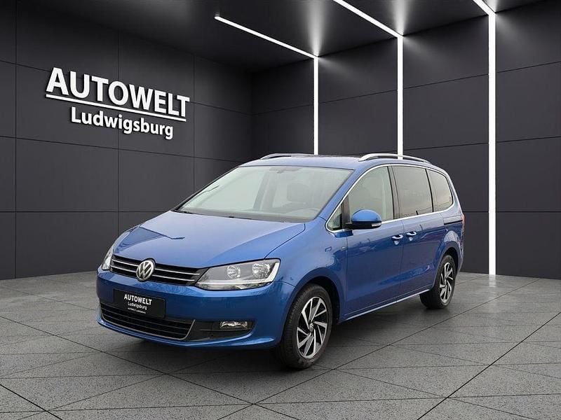 Gebraucht VW Sharan Join 150 PS (110 kW) 2018 Blau Van / Kleinbus