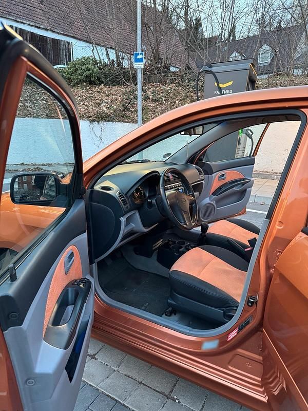Gebraucht Kia Picanto EX 65 PS (47 kW) 2007 Orange Kleinwagen
