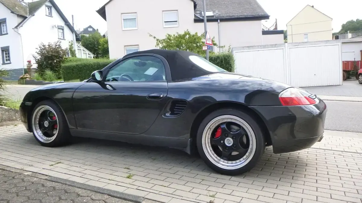 Brugt Porsche Boxster 204 HK (150 kW) 1998 Sort Cabriolet