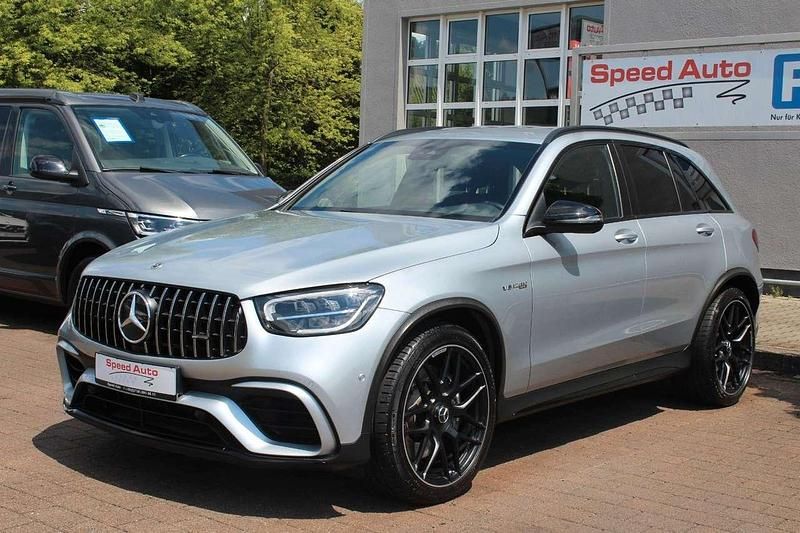 Hightech silber Gebraucht 2021 Mercedes GLC63 AMG AMG SUV | 59.990 € (Superpreis) - Bild 1/4