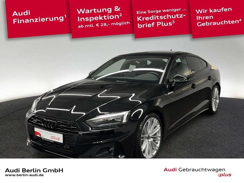 Second-hand Audi A5 Advanced Plus 204 CP (150 kW) 2022 Negru Coupe