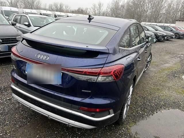 Gebraucht Audi Q4 Sportback e-tron S-Line 219 kW (299 PS) 2022 Blau SUV