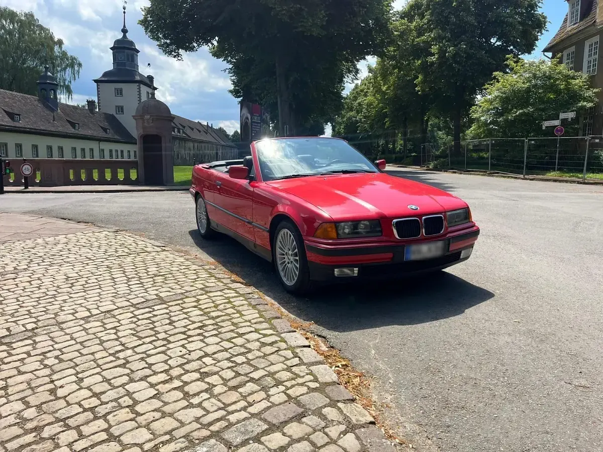 Gebraucht BMW 318 Cabriolet 1997 Rot Cabrio