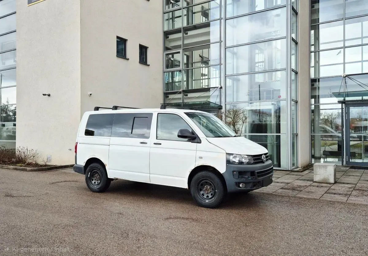 Usata VW Transporter 131 CV (96 kW) 2007 Bianco Furgone