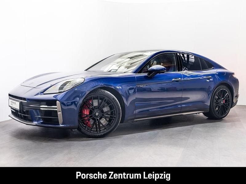 Blau Gebraucht 2024 Porsche Panamera Turbo E-Hybrid Limousine | 162.800 € (Superpreis) - Bild 1/4