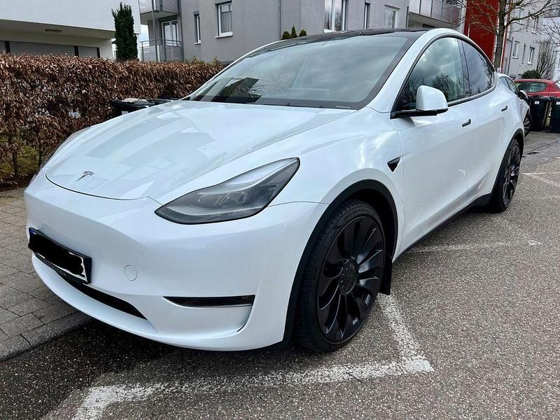 Gebraucht Tesla Model Y Performance 377 kW (513 PS) 2022 Weiß SUV