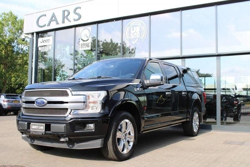 Schwarz Gebraucht 2019 Ford F-150 Platinum Abholung | 42.349 € (Etwas zu teuer) - Bild 1/4
