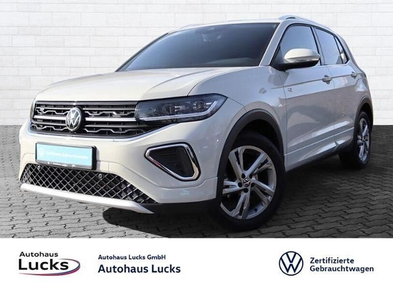 Grau (ascotgrau) Gebraucht 2024 VW T-Cross R-line SUV | 28.920 € (Fairer Preis) - Bild 1/4