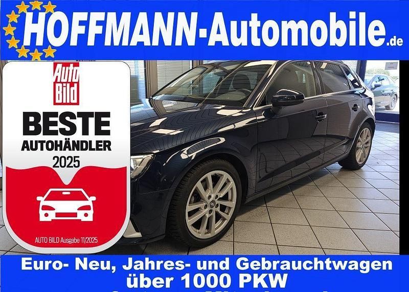 Blau Gebraucht 2018 Audi A3 Sportback Kombi | 13.350 € (Guter Preis) - Bild 1/4