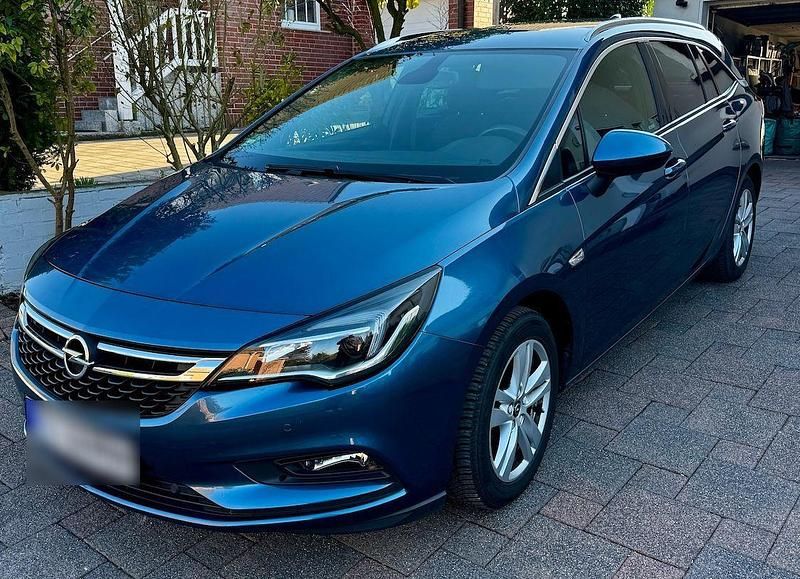 Gebraucht Opel Astra Dynamic 110 PS (80 kW) 2016 Blau Kombi