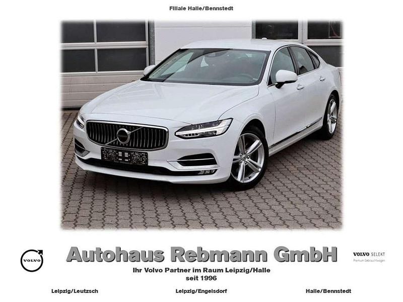 Ice white, solid / solid Gebraucht 2017 Volvo S90 Inscription Limousine | 26.590 € (Fairer Preis) - Bild 1/4