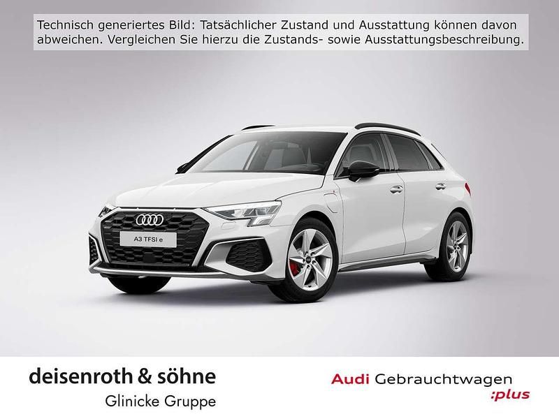 Ibisweiß Gebraucht 2022 Audi A3 e-tron S-Line Kleinwagen | 24.715 € (Guter Preis) - Bild 1/4