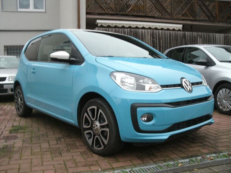 Gebraucht VW up! high up! 75 PS (55 kW) 2017 Blau Kleinwagen