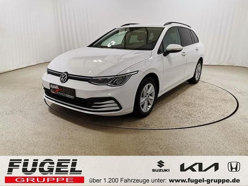 Pure white Gebraucht 2022 VW Golf VIII Life Kombi | 18.369 € (Superpreis) - Bild 1/4