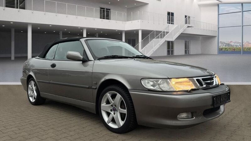 Grau Gebraucht 2003 Saab 9-3 Cabriolet Cabrio | 6.900 € (Etwas zu teuer) - Bild 1/4