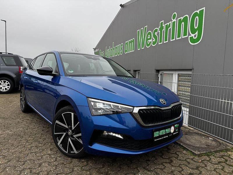 Gebraucht Skoda Scala Style 150 PS (110 kW) 2019 Blau Kleinwagen