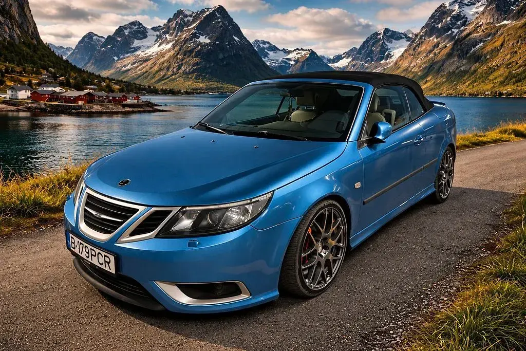 Gebraucht Saab 9-3 Cabriolet 275 PS (202 kW) 2006 Blau Cabrio