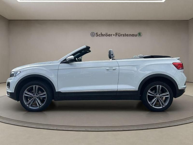 Gebraucht VW T-Roc Cabriolet Style 150 PS (110 kW) 2021 Weiss Cabrio