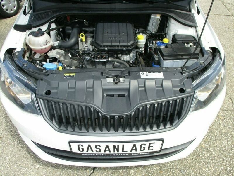 Gebraucht Skoda Fabia 60 PS (44 kW) 2018 Weiss Kleinwagen