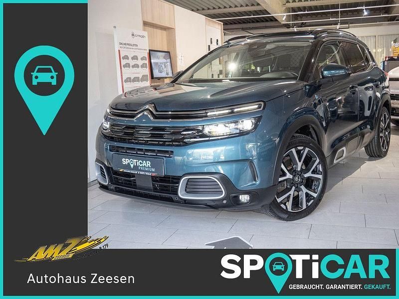 Tijukablau (metallic) Gebraucht 2022 Citroën C5 Aircross Shine SUV | 23.440 € (Fairer Preis) - Bild 1/4