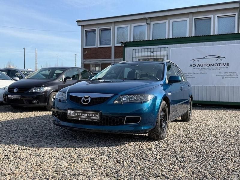 Gebraucht Mazda 6 Active 147 PS (108 kW) 2009 Blau Kombi