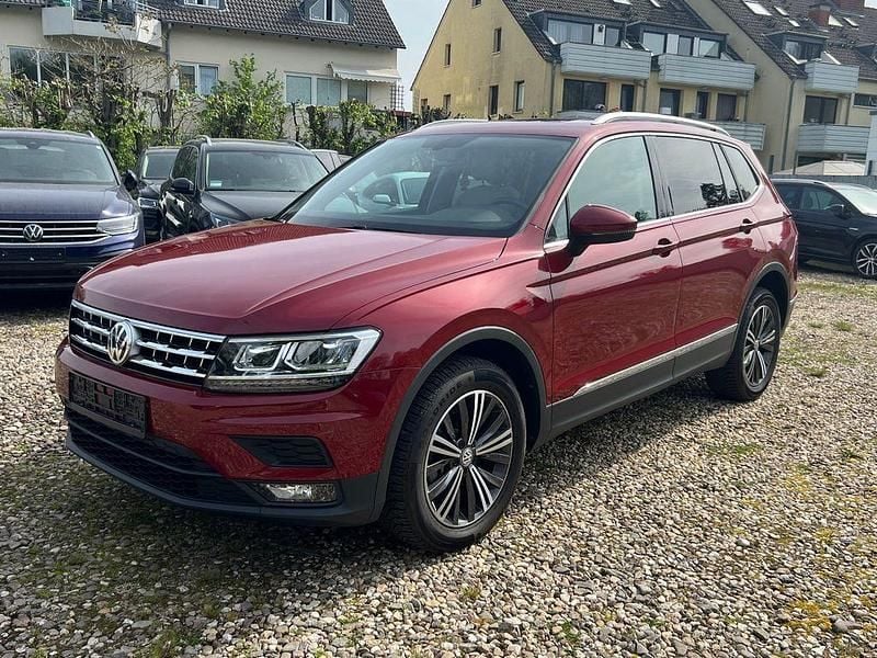 Gebraucht VW Tiguan Allspace 190 PS (139 kW) 2018 Rot SUV