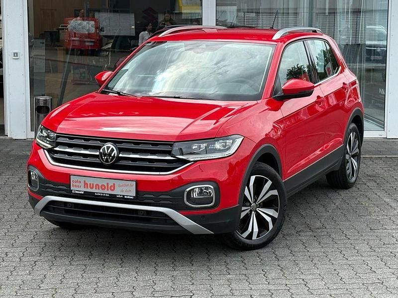 Rot Gebraucht 2021 VW T-Cross Style SUV | 17.880 € (Fairer Preis) - Bild 1/4