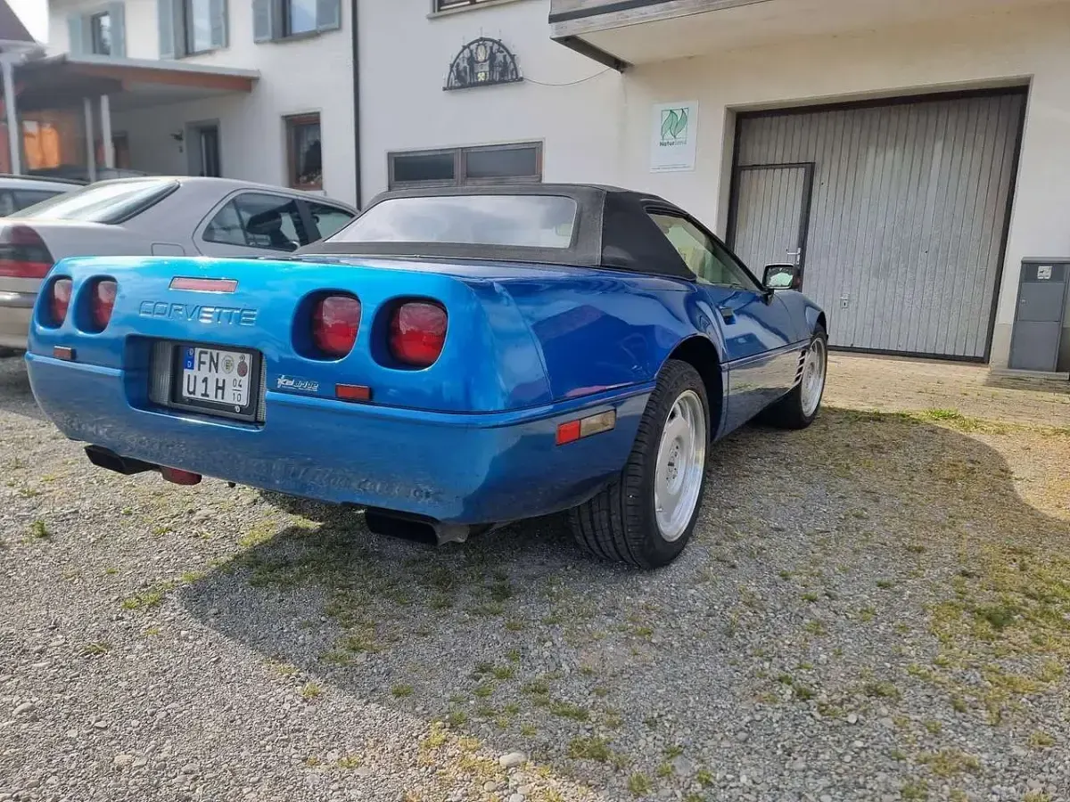 Gebraucht Corvette C4 306 PS (225 kW) 1992 Blau Cabrio