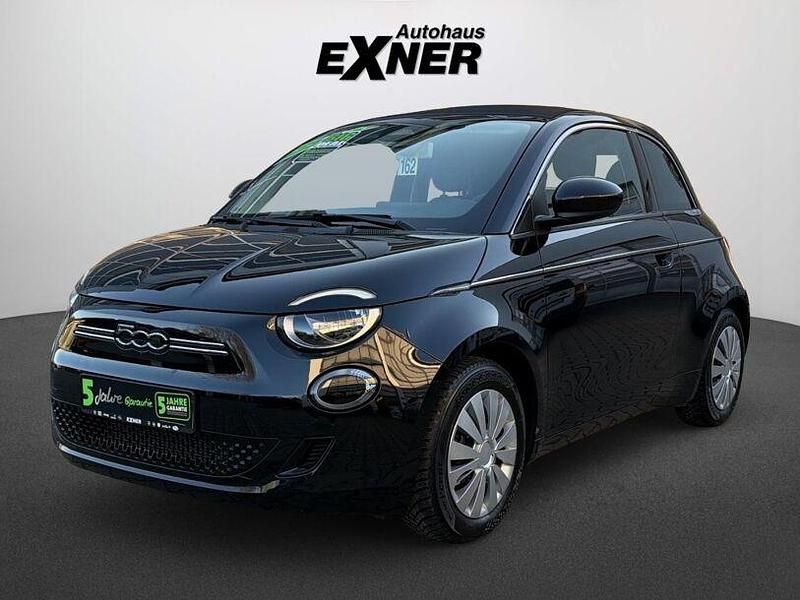 Gebraucht Fiat 500e Icon 86 kW (118 PS) 2022 Onyx schwarz Cabrio