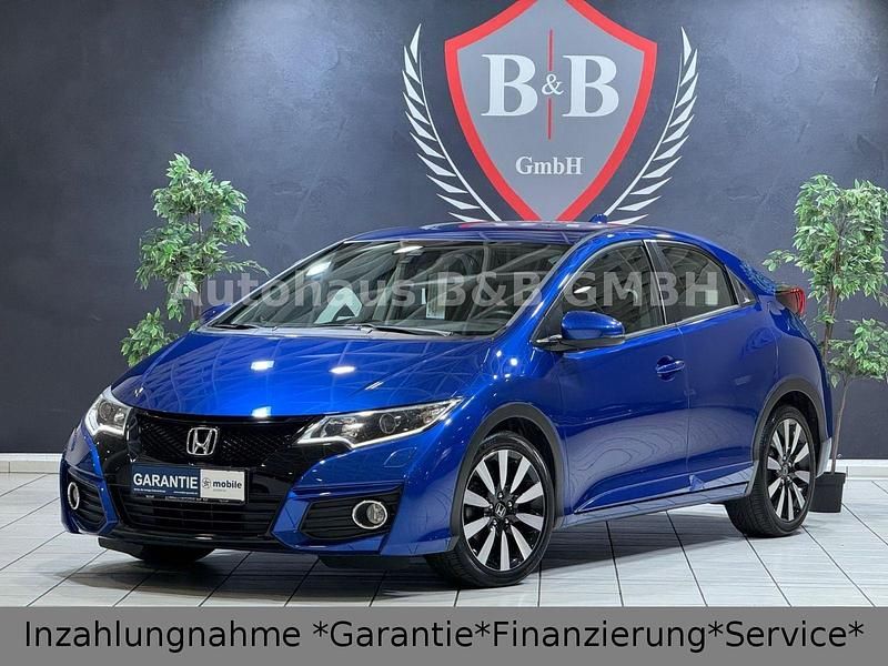 Gebraucht Honda Civic Elegance 99 PS (72 kW) 2015 Blau Coupé