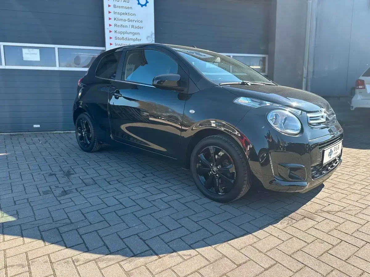 Gebraucht Citroën C1 Shine 82 PS (60 kW) 2016 Schwarz Kleinwagen