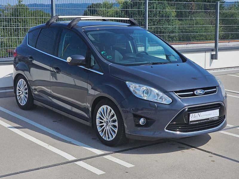 Gebraucht Ford C-MAX Titanium 150 PS (110 kW) 2011 Midnight skygrau metallic Van / Kleinbus