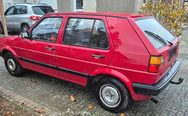 Gebraucht VW Golf II 60 PS (44 kW) 1990 Rot Kleinwagen